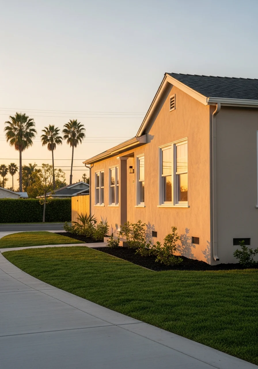 Burbank home exterior with traditional styling and well-maintained residential setting.
