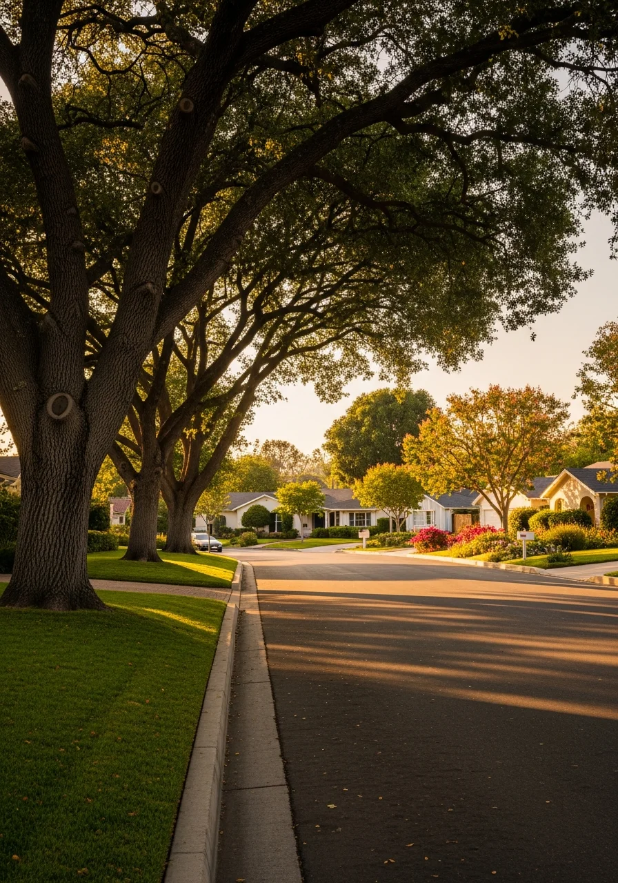 Typical San Gabriel Valley residential property with mature landscaping and neighborhood context.